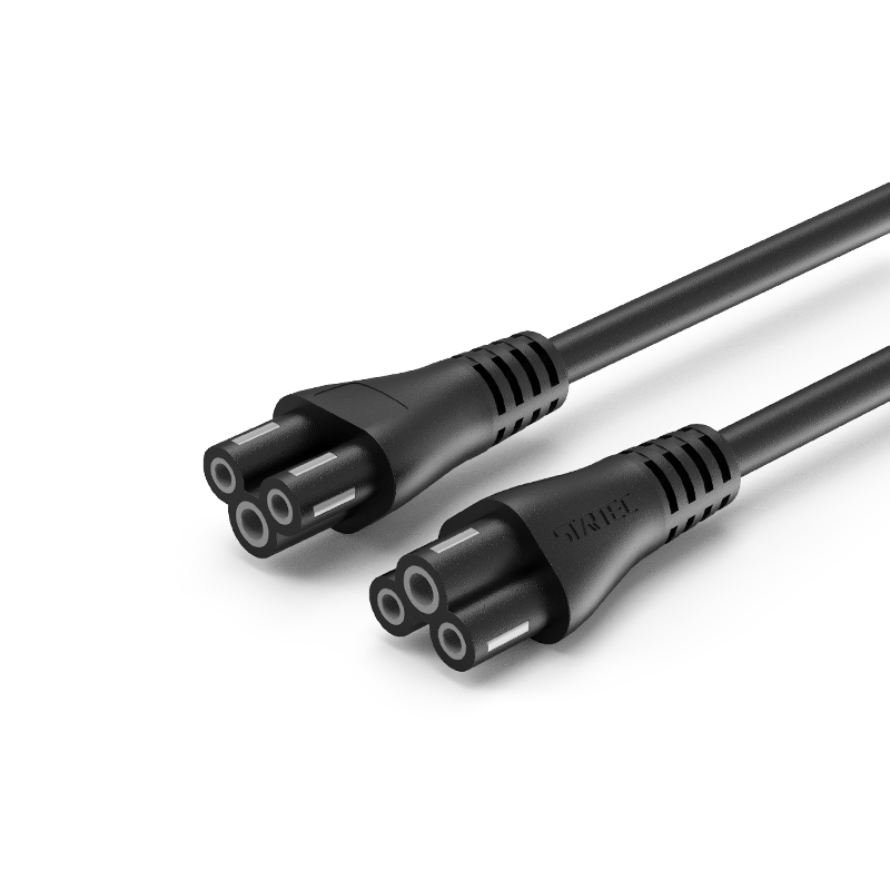 UL Certified US Plug ad IEC C5 Connector Plum flore informibus Power Cord